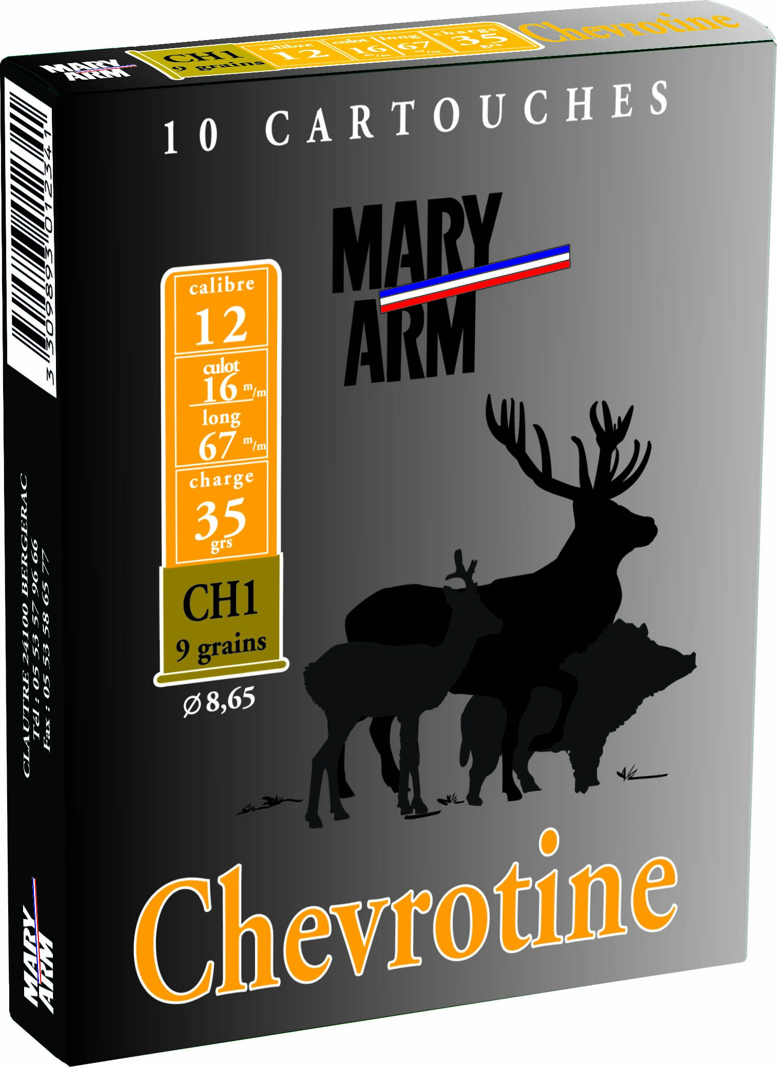 MARY ARM CHEVROTINE 9βολα CAL.20